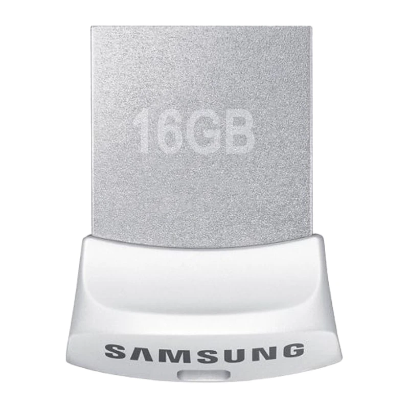فلش مموری سامسونگ مدل Fit ظرفیت 16 گیگابایت | Samsung 16GB Fit USB Flash Drive ا Samsung 16GB USB 2.0 with Backward USB 3.0 Speed Life Time Warranty Orginal Fit USB Flash Drive