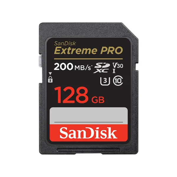 کارت حافظه سندیسک SanDisk 128GB Extreme PRO 200MB/s SDXC