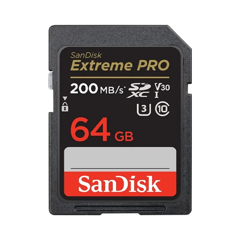 کارت حافظه سندیسک SanDisk 64GB Extreme PRO 200MB/s SDXC